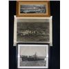 Image 2 : Vintage Framed Lot Of Nautical Ships & Replica Map Of Hitler's Residential Area