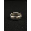 Image 1 : Wide Vintage Sterling Silver Ring Band