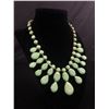 Image 1 : Lovely Green Vintage Collar Necklace