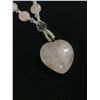 Image 2 : Genuine Rose Quartz Necklace