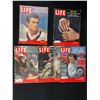 Image 1 : Lot Of 5 Vintage 1950's Life Magazines