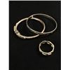 Image 1 : 2 Unusual Bangles & Chain Design Large Ring Band