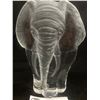 Image 2 : Mid-Century Mats Jonasson Lead Crystal Elephant - Made In Sweden