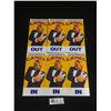 Image 1 : 3 Sets Of NOS Camel Cigarettes "Smokin Joe" In & Out Large Door Decals Each Approx. 4 1/4" x 8 1/2"