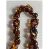 Image 2 : Genuine Amber Bead Bracelet Original Clasp Each Knotted Bead, Like A Helix Design