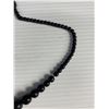 Image 2 : 1920's German Black Glass Bead Necklace (Needs Restringing)