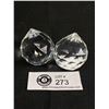 Image 1 : 2 Crystal Chanderlier Balls