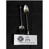 Image 1 : 2 Sterling Acorn Top Spoons