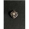 Image 2 : Sterling Silver (Tested) Heart Pendant