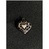 Image 3 : Sterling Silver (Tested) Heart Pendant