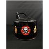 Image 1 : Custom Painted Vintage Black/Skull 2 Gallon Fuel Can