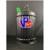 Image 2 : Antique Custom Painted Satin Black/Green VP Racing Fuels 5 Gallon Fuel Can