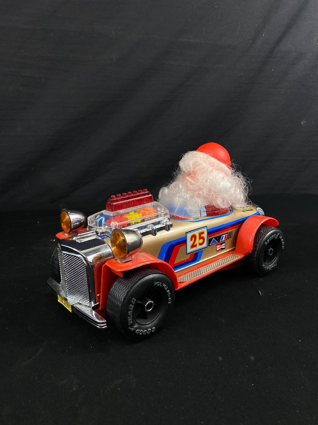 Bump N Go Mystery Action Battery Operated Santa Clause Car