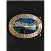 Image 1 : Exxon Valdez 1989 Rare Painted Buckle # 970