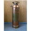 Image 1 : Vintage Copper Paragon Fire Extinguisher Approx. 24" High NO SHIPPING