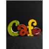 Image 1 : Metal Café Sign Approx. 20" x 11"