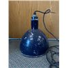 Image 1 : Vintage Blue Industrial Light Approx. 14" Diameter