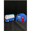 Image 3 : Lot Of Home Décor - 3 Café Pictures & Ceramic VW w/Trailer