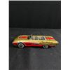 Image 2 : Old Vintage Ford Thunderbird Friction Japanese Tin Toy- 8" Long-Good Working Condition