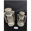 Image 2 : 2 Silver Vintage Lanterns