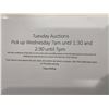 Image 1 : TUESDAY AUCTIONS AND PICK UP