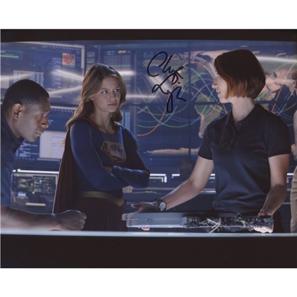 Chyler Leigh signed "Supergirl" television photo