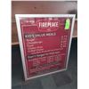 Image 2 : Original The Fireplace Restaurant - Grill Light Up Menu Board Sign - Kid's Value Meals