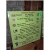 Image 1 : Original The Fireplace Restaurant - Breakfast Menu Board Sign - Griddle Delights & Specialty Breakfa