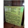 Image 2 : Original The Fireplace Restaurant - Breakfast Menu Board Sign - Griddle Delights & Specialty Breakfa