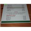 Image 3 : Original The Fireplace Restaurant - Pizza Menu Board Sign - Specialty Pizza