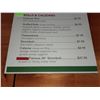 Image 3 : Original The Fireplace Restaurant - Pizza Menu Board Sign - Rolls & Calzones