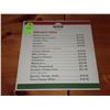 Image 1 : Original The Fireplace Restaurant - Pizza Menu Board Sign - Specialty Pizza