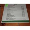 Image 3 : Original The Fireplace Restaurant - Pizza Menu Board Sign - Specialty Pizza