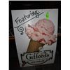 Image 1 : The Fireplace Restaurant - Gifford's Authentic Maine Quality Ice Cream Large Sign