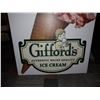 Image 3 : The Fireplace Restaurant - Gifford's Authentic Maine Quality Ice Cream Large Sign