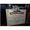 Image 1 : The Fireplace Restaurant - Ben & Jerry's Ice Cream Cow Diecut Sign