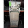 Image 1 : The Fireplace Restaurant - Gifford's Famous Ice Cream Menu Board Flavor Sign