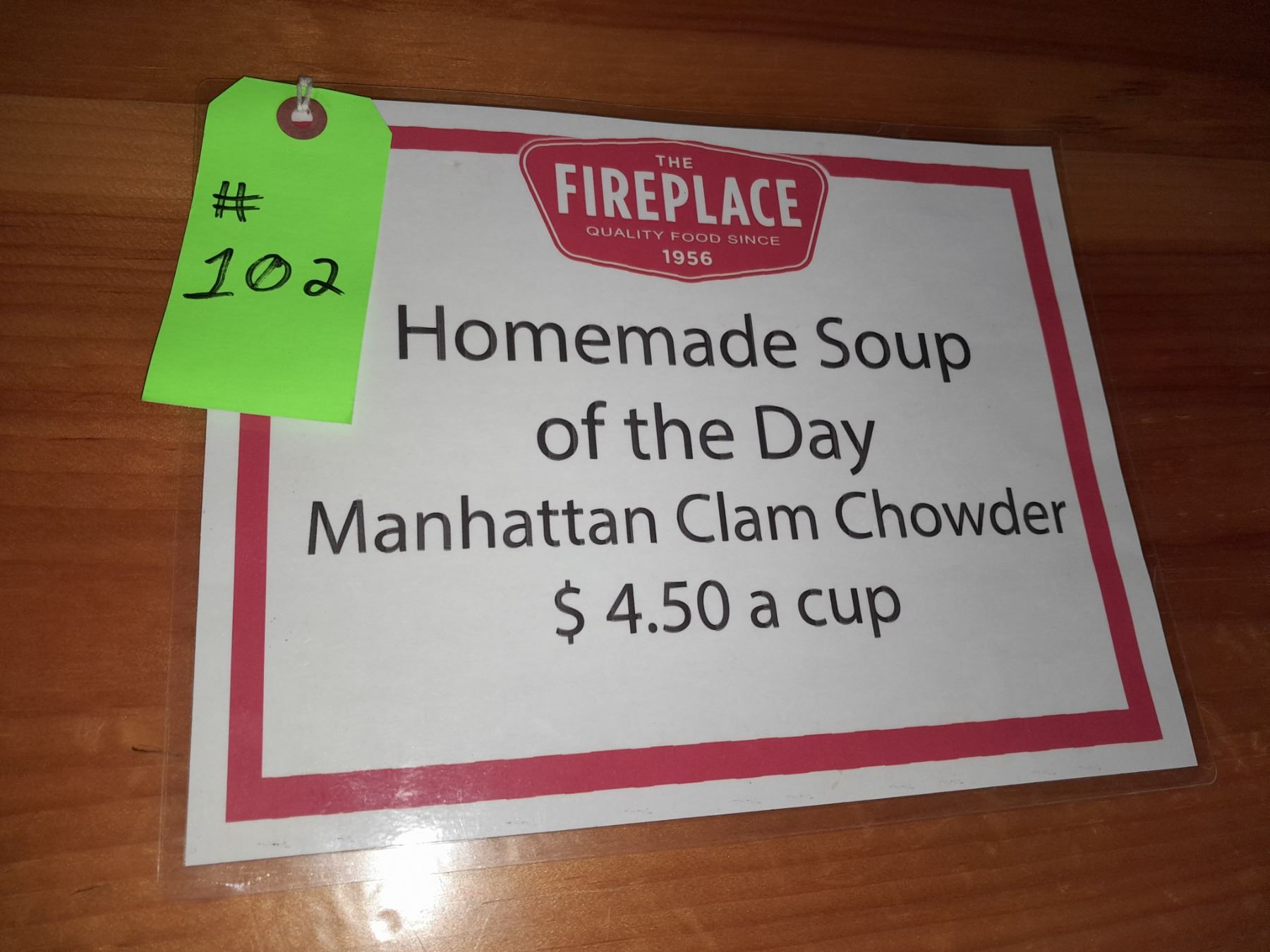 The Fireplace Restaurant -