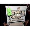 Image 2 : The Fireplace Restaurant - Gifford's Famous Ice Cream Menu Board Flavor Sign