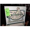 Image 2 : The Fireplace Restaurant - Gifford's Famous Ice Cream Menu Board Flavor Sign