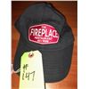 Image 1 : The Fireplace Restaurant - Blue Baseball Cap With Embroidered Patch On Front.
