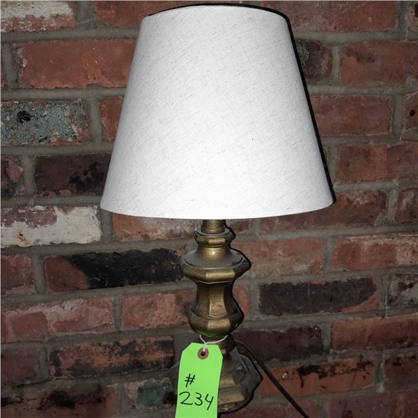 Original The Fireplace Restaurant - Brass Wall Mounted Table Lamp