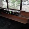 Image 1 : Original The Fireplace Restaurant - Condiment & Pickle Bar Counter W/ All Accessories
