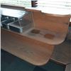 Image 2 : Original The Fireplace Restaurant - Condiment & Pickle Bar Counter W/ All Accessories