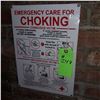 Image 1 : The Fireplace Restaurant - Choking Sign