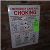 Image 1 : Original The Fireplace Restaurant - Choking Sign