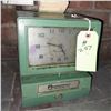 Image 3 : Original The Fireplace Restaurant - Vintage Acroprint Time Punch Card Machine