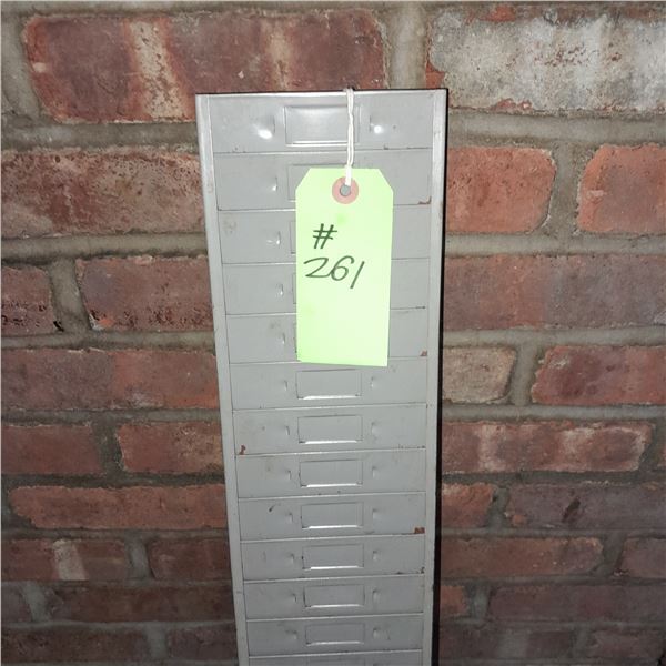 Original The Fireplace Restaurant - Vintage Time Punch Card Wall Mounted Card Holder