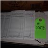 Image 1 : Original The Fireplace Restaurant - Box ALMOST Full Of "Guest Check" Kitchen Order Notepads