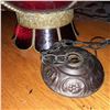 Image 2 : Original The Fireplace Restaurant - Red Hanging Chandelier From The Front Order Countertop